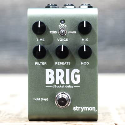 Strymon BRIG dBucket Delay JFET Input TRS Stereo Output Delay Effect Pedal image 1