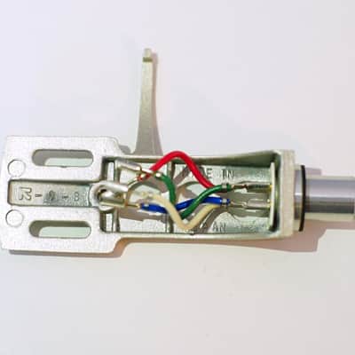 Technics m5g - silver headshell original / genuine image 5