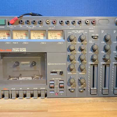 [Very Rare] Vesta Fire MR-10B Multitrack Cassette Tape Recorder 1988 Black Vestax image 1