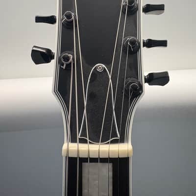 10S GF Modern 7 String Quilted Maple Single Cut Electric Guitar - Black Burst image 7