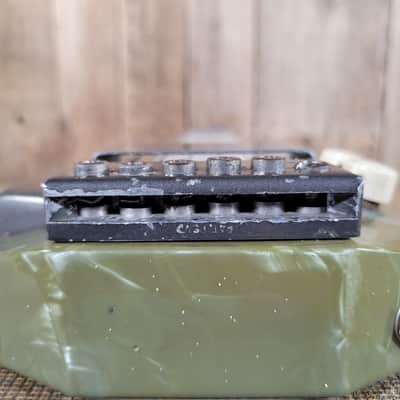 Magnatone Melodier Lap Steel 1950s W/ Original Case - Gray/Green MOTS image 8
