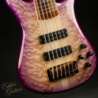 Spector NS-6 Neck Thru – Purple Daze image 1