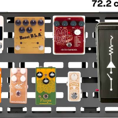 RockBoard QUAD 4.4 Pedalboard, 28.4" x 12.9" w/ Softcase image 3