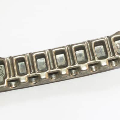 Gibson 1962 Compensated Wrap Around Tailpiece Lightning Bolt Wraparound Nickel 1963 1964 1960's image 2
