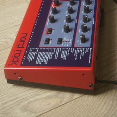 Nord Lead Rack Rackmount Virtual Analog Synthesizer 1995 - 1997 - Red image 2
