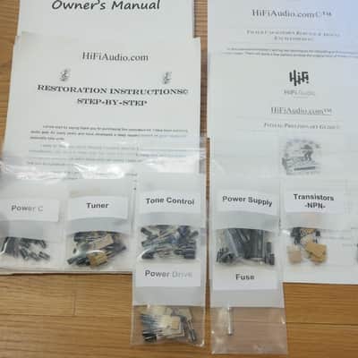 Yamaha CR-2040 restoration kit filter capacitor repair rebuild fix image 2
