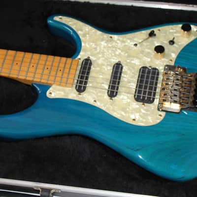Peavey USA Made 1994 Axcelerator F Electric Guitar with Original Case - Rare! image 5