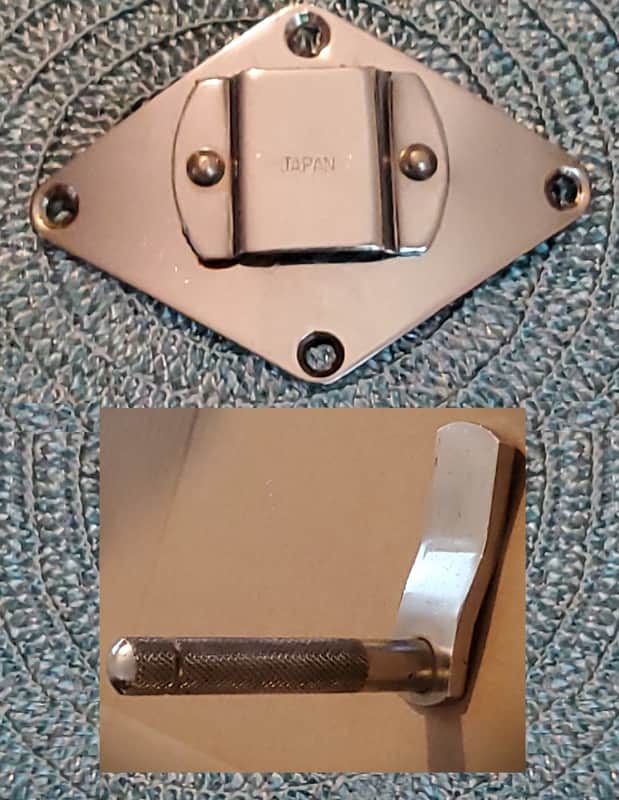 MIJ Japan CLEAN! 1960s 1970s JAPAN MIJ * Tom CLIP SPADE TONGUE Mount Holder HOSHINO PEARL STAR STENCIL