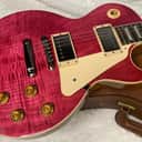 NEW! ! Gibson Les Paul 50's Standard - Translucent Fuchsia - Beautiful Flame Maple Top - Authorized Dealer - Only 8.9 lbs - G06321
