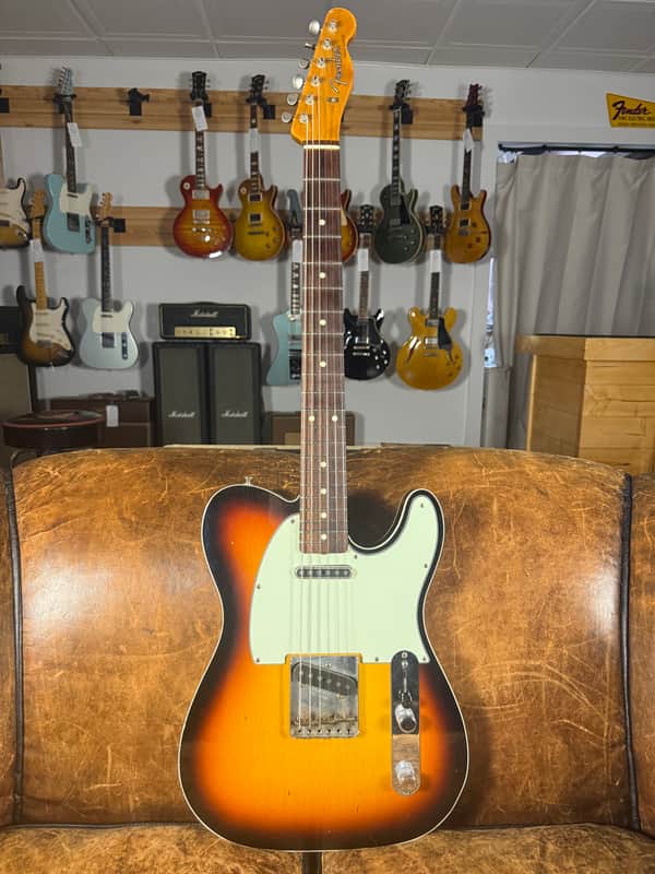 Fender Custom Shop ‘60 Telecaster Custom Journeyman Roasted 2017 - Sunburst image 1