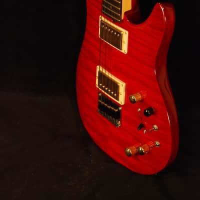 Brian Moore Guitars i8.13 Red w/ Case image 8