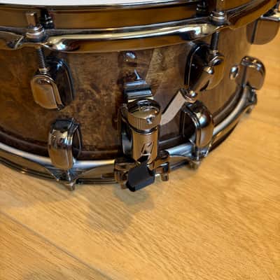 Tama LGM146 6x14" S.L.P. Series G-Maple Snare Drum 2019 - Present - Kona Mappa Burl image 2