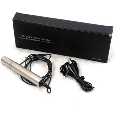 Sony ECM44B Lavalier Omni-directional Electret-Condenser Microphone with Case image 1