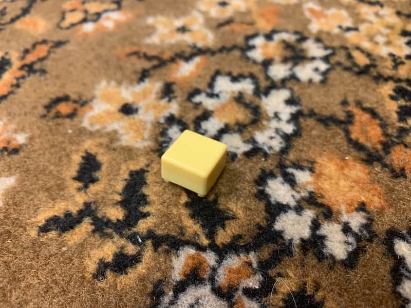 Roland Juno 60  80's Yellow button cap image 1
