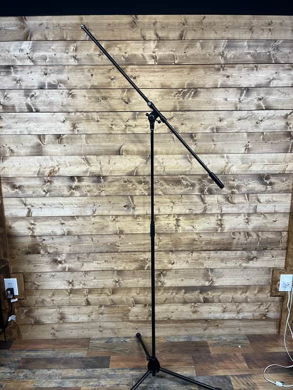 K&M 21021 Overhead Mic Stand 2010s - Black image 1