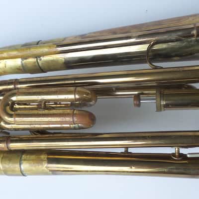 Ludwig Chicago Classic USA 1960s Vintage Brass Baritone Bugle w/ Case image 6