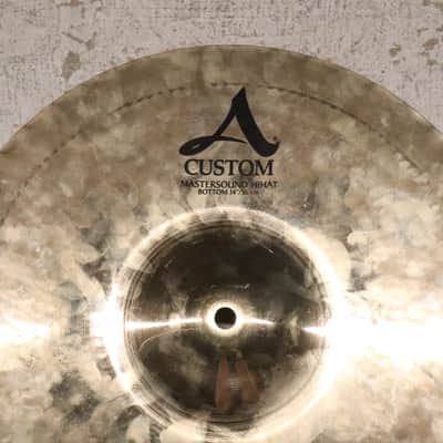 Zildjian 14" A Custom Mastersound Hi Hat Cymbal Pair Bild 2