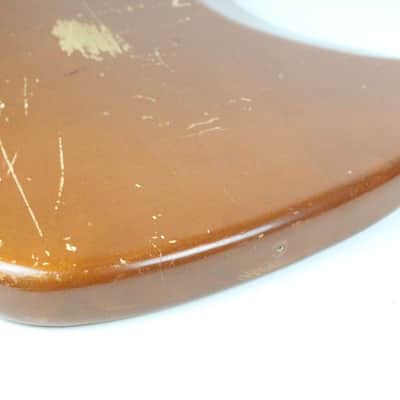 1963 Vintage Fender Jazzmaster BODY ~Lightweight 4.5lbs~ Killer RELIC Brown Refin USA 1960s Pre-CBS L-Series image 16