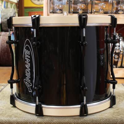 Andante 12x15 Pipe Band Tenor Drum in Black Lacquer image 2