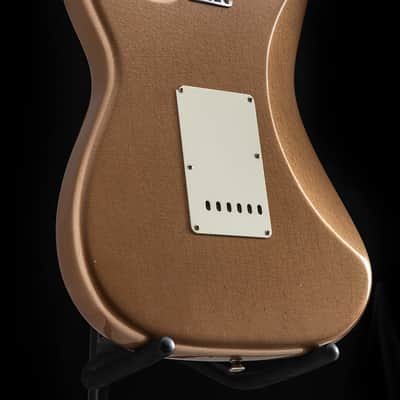 Used Fender Custom Shop '57 Reissue Stratocaster Firemist Gold Journeyman Relic image 20