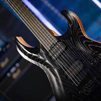 Cort KX700 EverTune Open Pore Black, Seymour Duncan Humbucker Set, B-Stock image 2