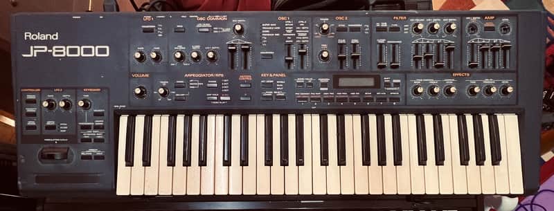 Roland JP-8000 49-Key Synthesizer 1996 - 2001 - Cobalt image 1