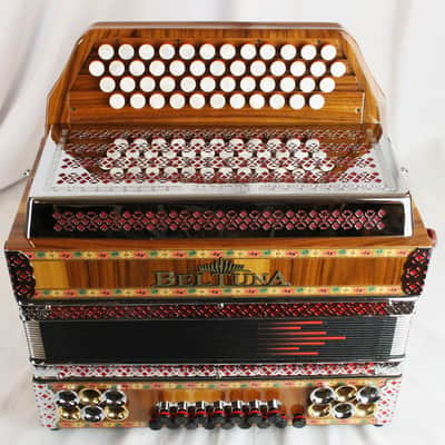 NEW Alpine Rosewood Beltuna Alpstar IV D Luxe Diatonic Accordion MMM Key of FBbEbAb 48 16 image 3