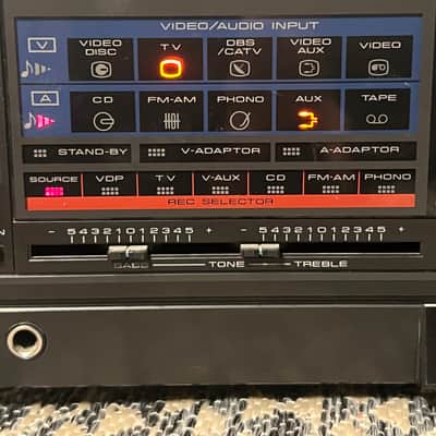 Vintage Pioneer SA-V70 1986 Receiver with Detachable Remote- Black image 23