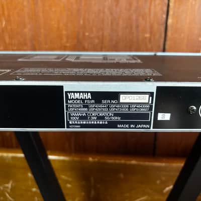 Yamaha FS1R TONE GENERATOR FORMANT SHAPING/ FM SYNTHESIS NEW INTERNAL BATTERY image 6