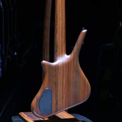 Warwick Dolphin Pro I - 5-string | 2005 - natural oil | electric 5-string bass guitar image 6