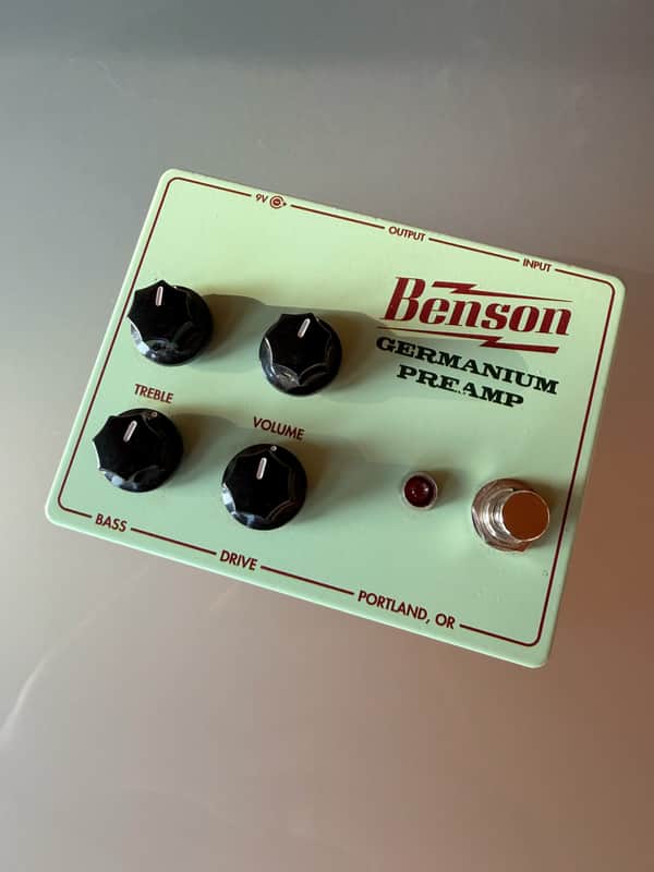 Seafoam Dream: Benson Amps Germanium Preamp for $199!