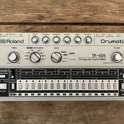 Roland TR-606 Drumatix 1980s - Silver