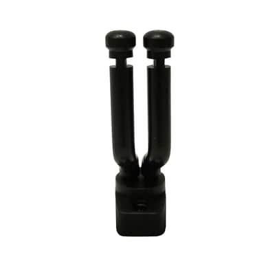 ChromaCast Slim Line Guitar Wall Hanger Stand for Guitar, Bass, Ukulele, Violin, Cello, Mandolin, Banjo, Saxophone, & Trumpet, 2 Pack image 4