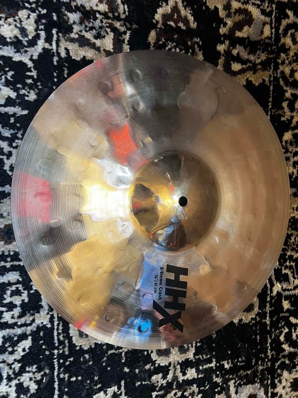 (MINT) Sabian 16" HHX X-Treme Crash - Brilliant image 1