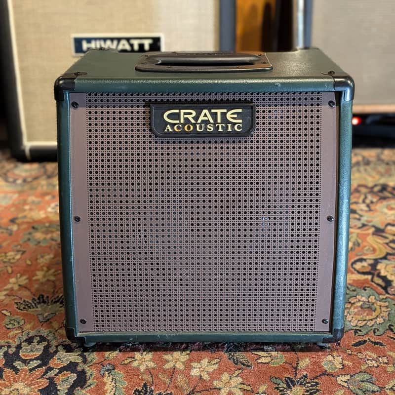 Crate Cimarron CA15 12-Watt 1x8" Acoustic Guitar Combo 2000s - Green image 1