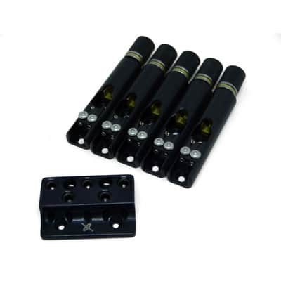 Nova Guitar Parts Single String Headless Bass Bridge-6 / Brass image 10