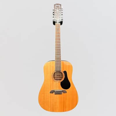 Alvarez AD60 12 String Dreadnought Acoustic Guitar - Natural image 8
