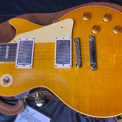 MINT! 2025 Gibson Les Paul Standard 58 Reissue VOS Custom Shop - Lemon Burst - Unplayed! Only 8.7 lbs! - Original Case image 5
