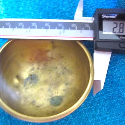Japanese Rin Singing Bowl Cup Chime - Vintage image 3