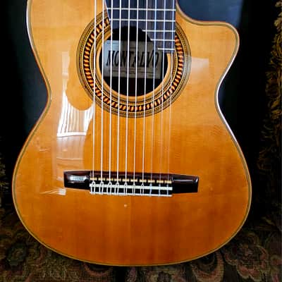 MONTALVO 10 STRINGS CLASSICAL GUITAR CONCERT SERIES GUITAR 2024 - CEDAR TOP image 9