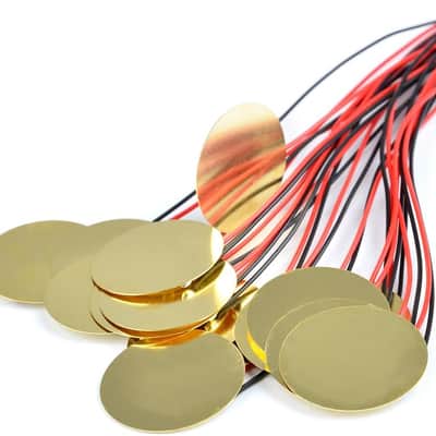 15Pcs 27mm Piezo Pickup Discs with 13" Leads for Acoustic Guitar & Drum image 6