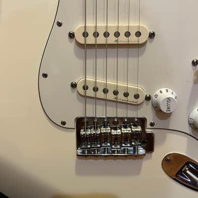Fender Stratocaster MIM 60th Anniversary – Olympic White – 2006 – Vintage Noiseless Pickups image 10