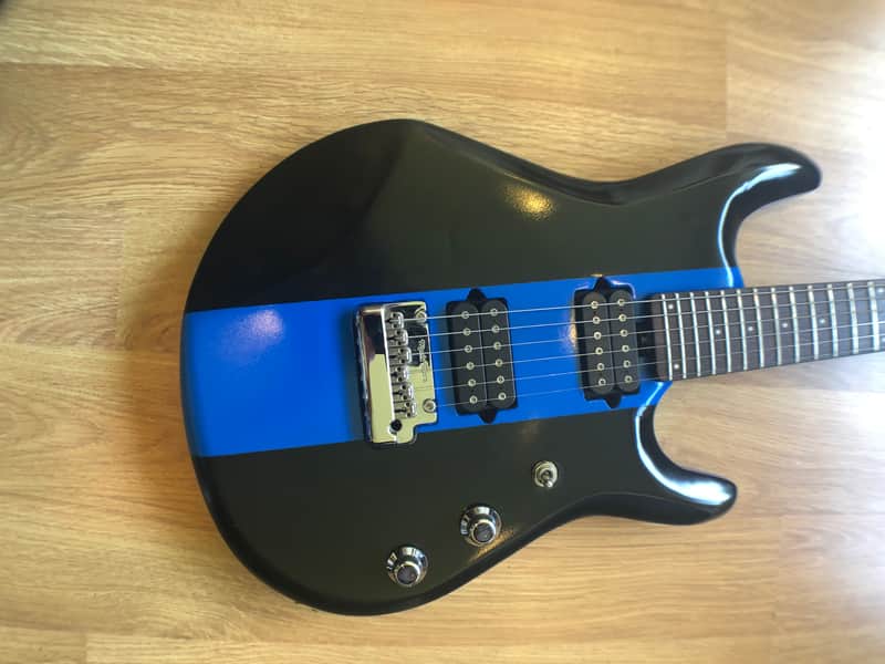 Ernie Ball Music Man John Petrucci 6 JP6 2002 Custom Black & Blue image 1