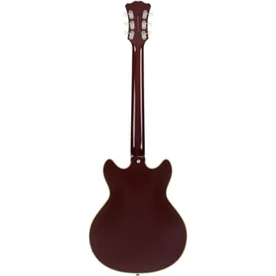 D'Angelico Excel Mini DC Tour Electric Guitar (Semi-Hollowbody - Wine) image 5