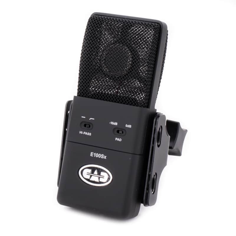 CAD Audio E100SX Large-Diaphragm Supercardioid Condenser Microphone – Vintage Tone, Hi-Pass Filter, 10 dB Pad & Shock Mount image 1