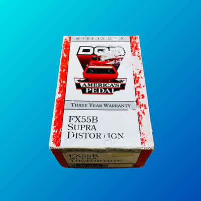 DOD Supra Distortion FX55-B Red 1990s image 4