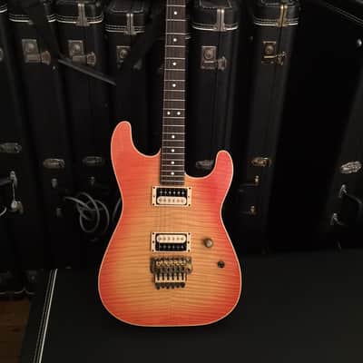 Charvel San Dimas Strat 1982 Flame Maple image 5