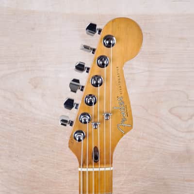 Fender American Standard Stratocaster USA 1995 Black Schecter MonsterTone PUs w/ Bag image 22