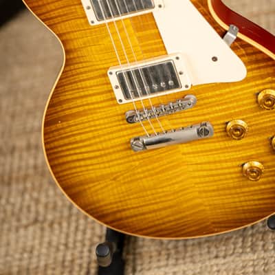 Gibson Custom Shop Historic Les Paul Standard VOS Reissue - Honey Burst SUPER-FLAMED TOP! image 3