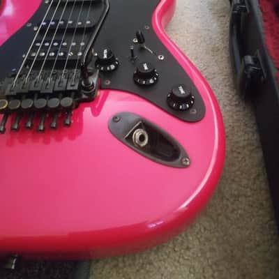 Kramer Pacer Deluxe E Series 1987 Flip Flop Pink image 6